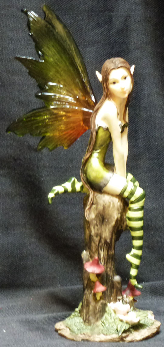 lawn fairy statue