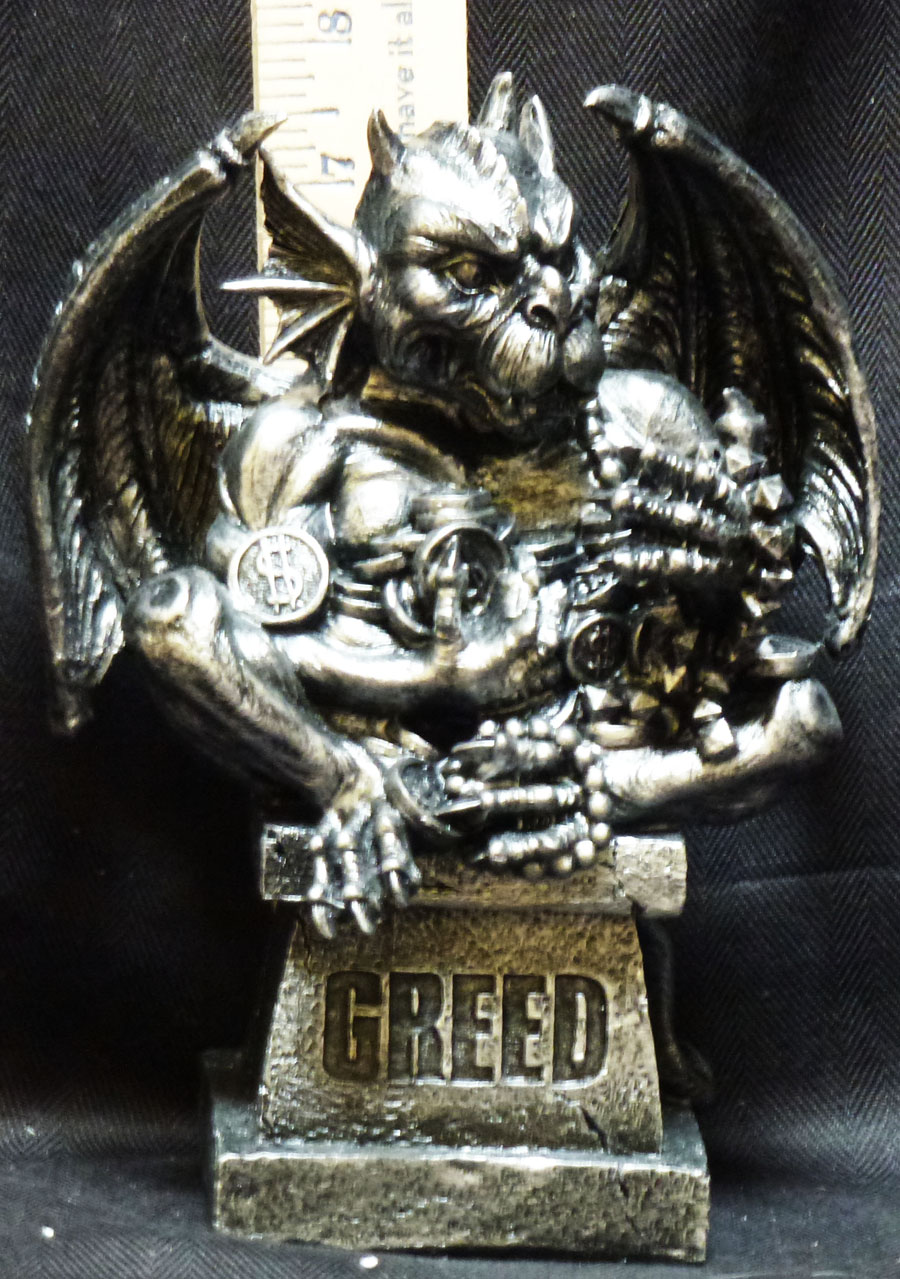 7 deadly sins statues