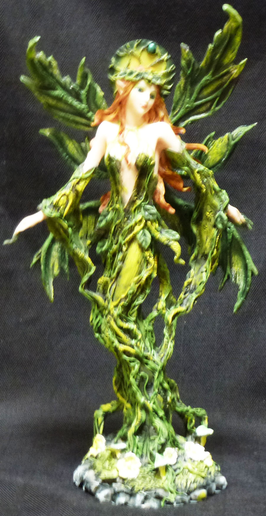 fern fairy statue