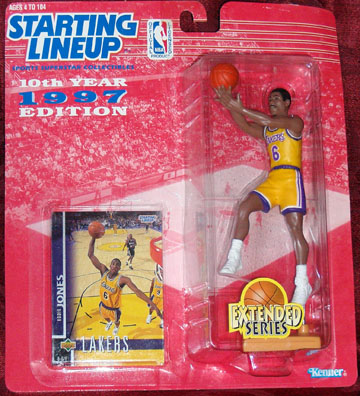 eddie jones nba. eBay.com.sg: Starting Lineup 1997 EDDIE JONES NBA LA Lakers MOC (item 130421676467 end time Apr 14,