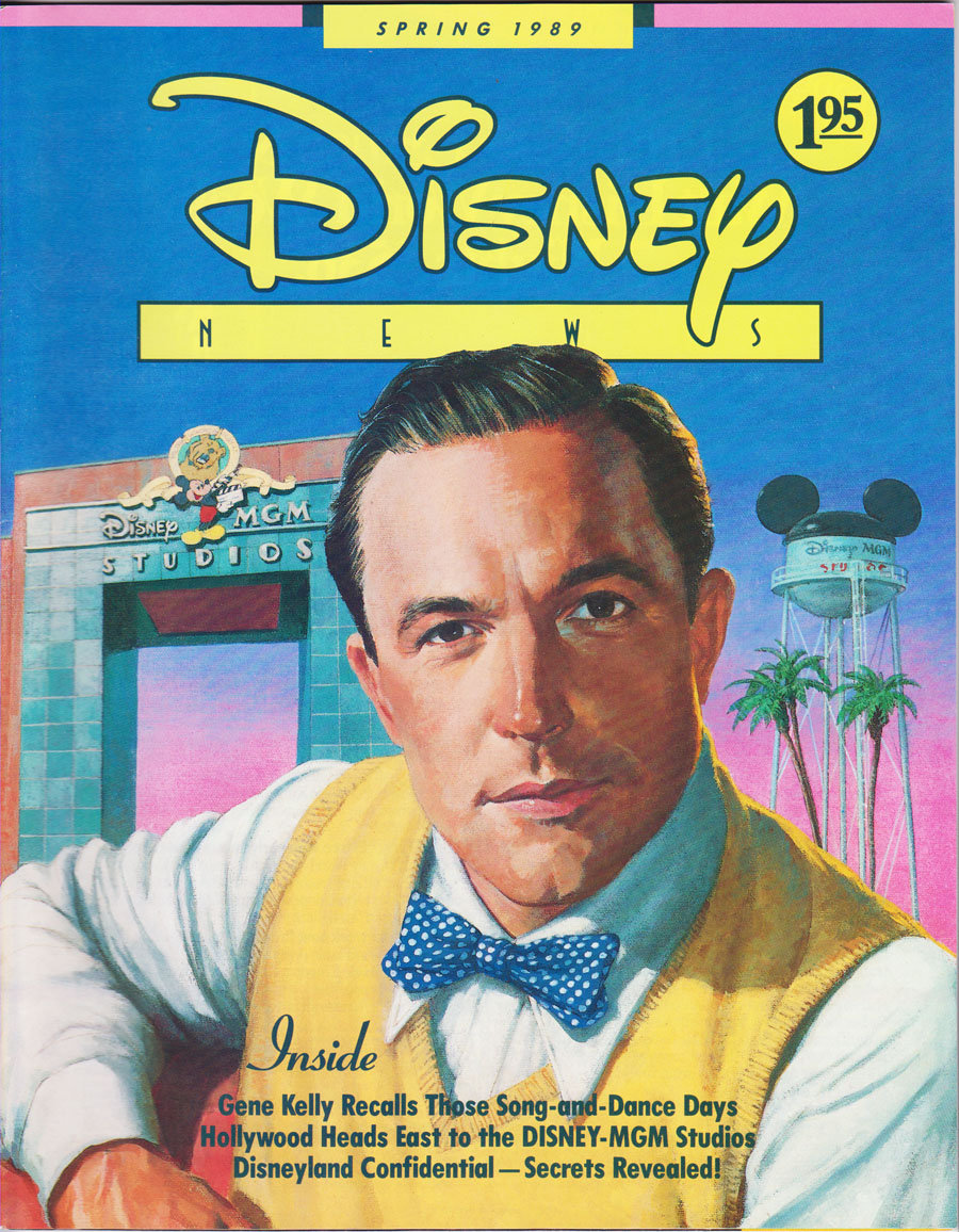 Disney News Spring 1989 Gene Kelly