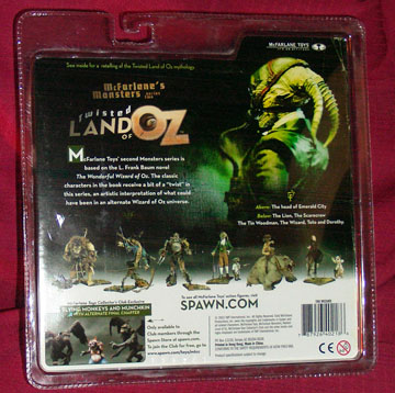 McFarlane WIZARD OF OZ Monsters Series 2 DOROTHY  