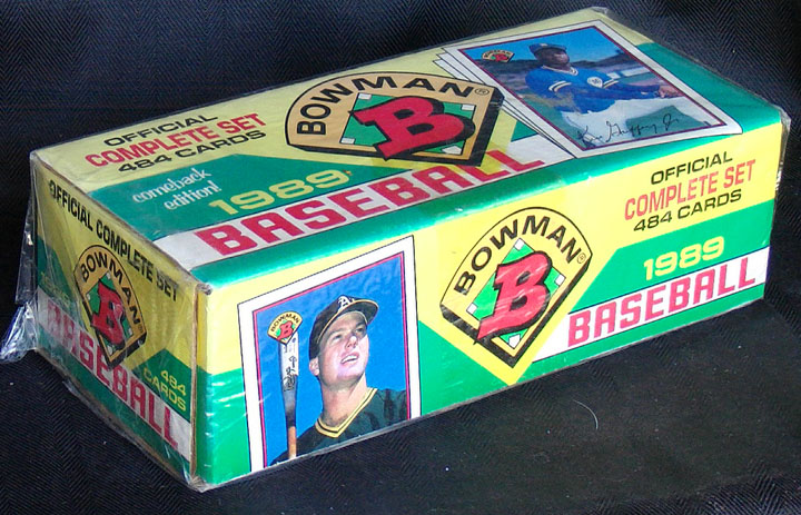 1989 Bowman Baseball Sealed Factory Set MLB | eBay